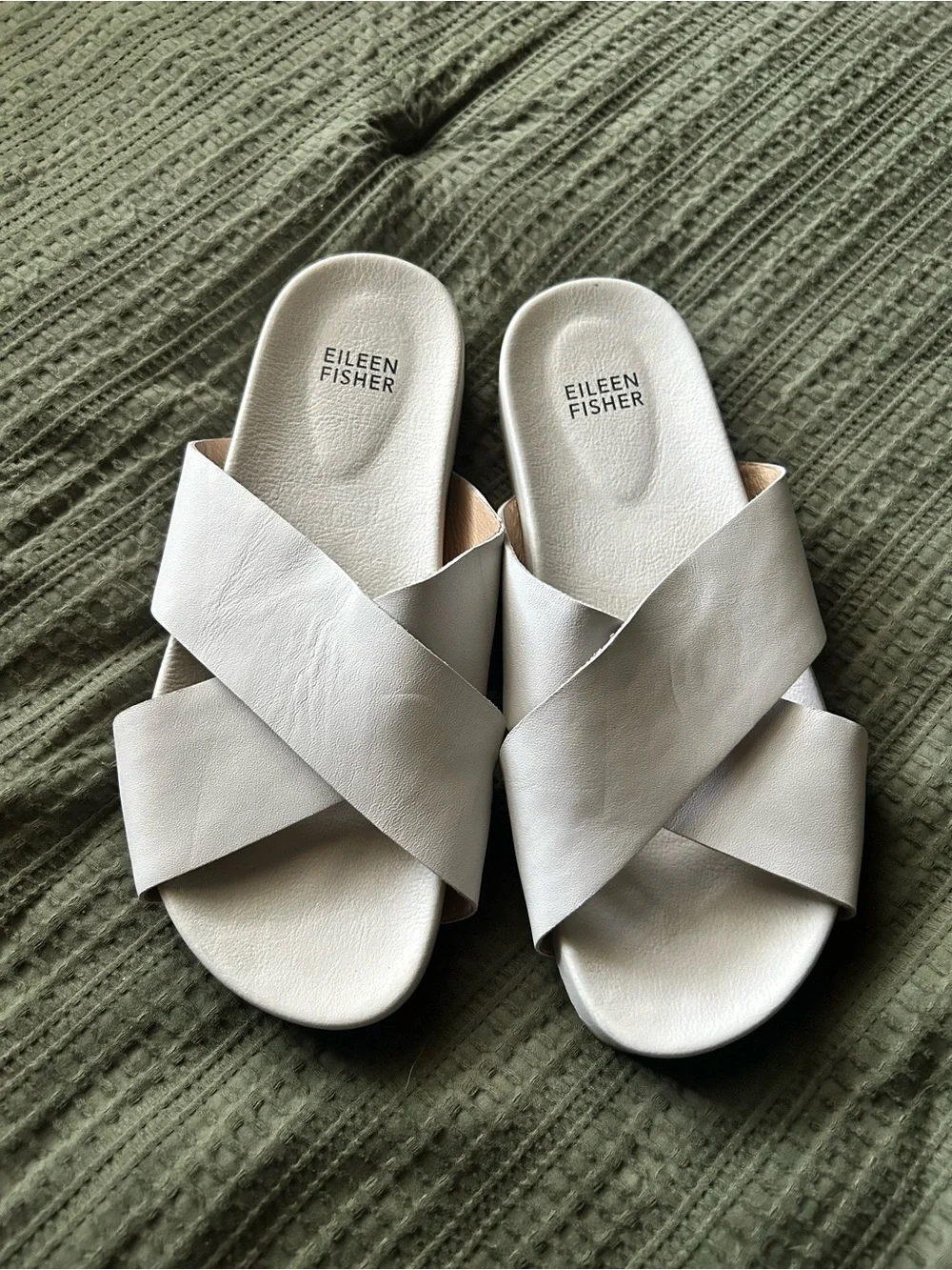 Eileen Fisher minimal crisscross